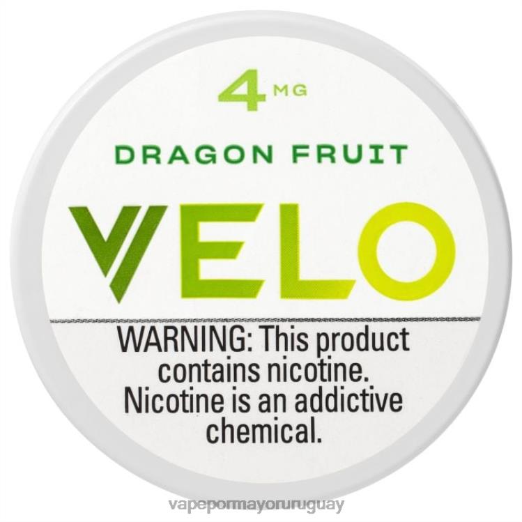 F6J4N36 - venta de vaporizadores al por mayor VELO Dragon de fruta bolsa de nicotina 4 mg