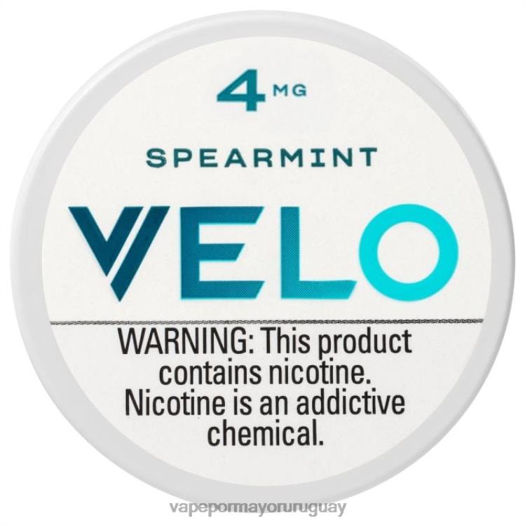 F6J4N40 - Vape Uruguay mercado libre VELO menta verde bolsa de nicotina 4 mg