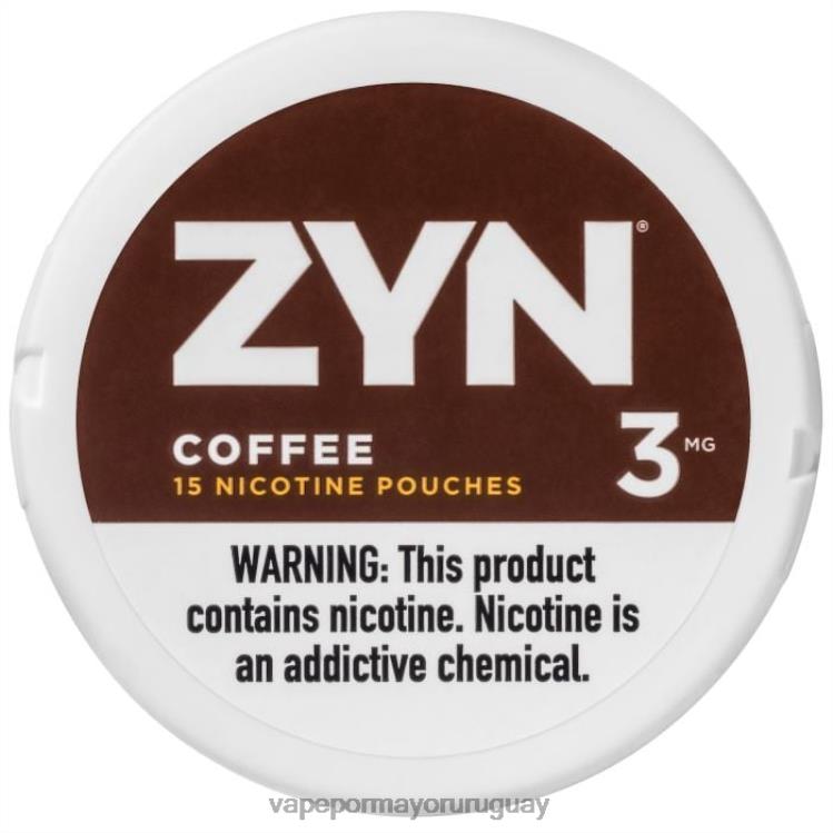 F6J4N32 - Vaper sin nicotina ZYN café bolsa de nicotina 3 mg