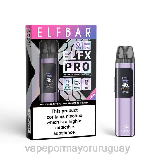 Vape Uruguay Precio - ELFBAR ELFX Pro ABRIR APOL DE POD púrpura 46H42