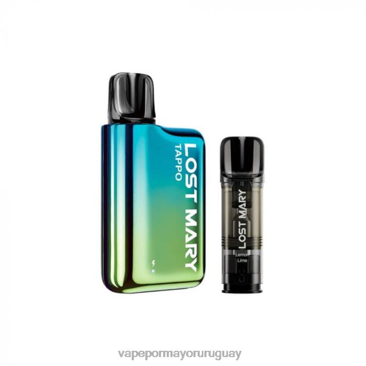 F6J4N436 - venta de vaporizadores al por mayor LOST MARY Tappo azul verde x lima limón kit de vapeo pod