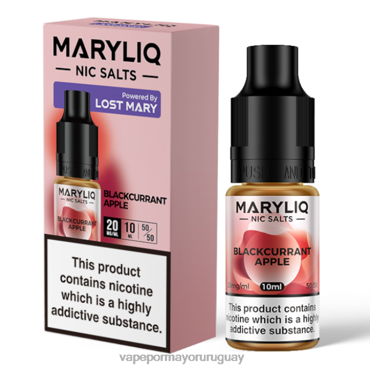 F6J4N440 - Vape Uruguay mercado libre LOST MARY MARYLIQ manzana de grosella negra sales nic - 10ml - 20mg