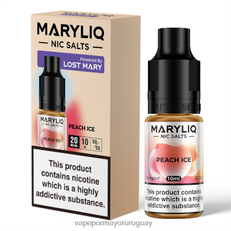 F6J4N450 - Vape Uruguay mercado libre LOST MARY MARYLIQ hielo de durazno sales nic - 10ml - 20mg