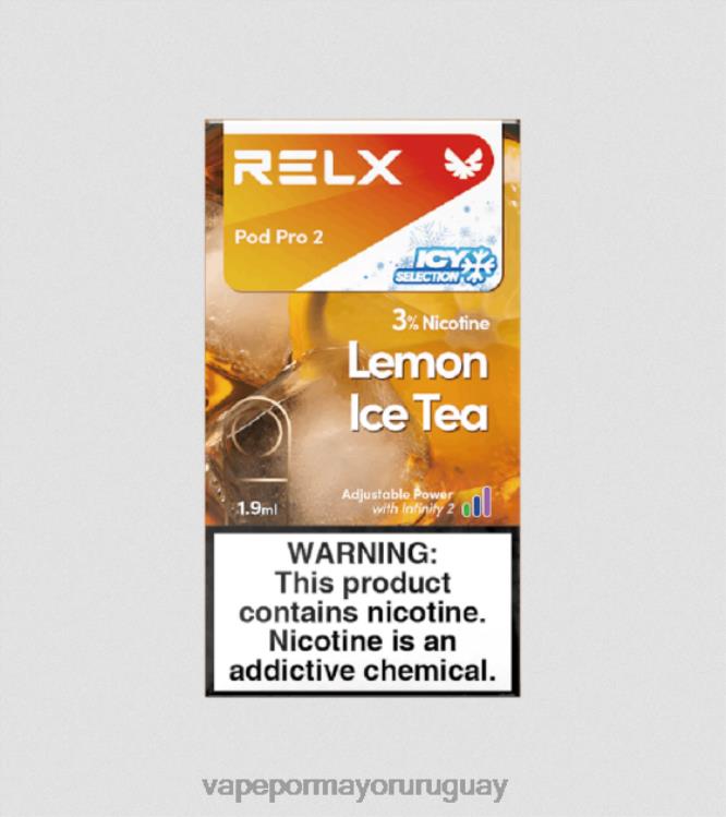 té helado de limón
