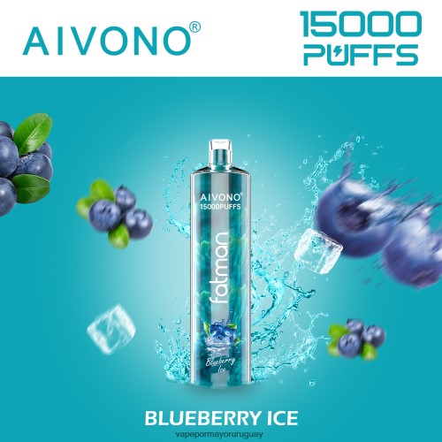 hielo de arándanos