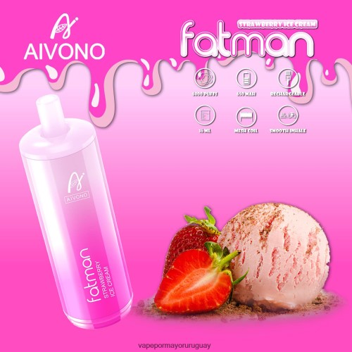 helado de fresa