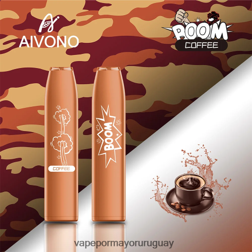 Liquido Vape Uruguay - Aivono AIM BOOM 600 café 220Z22356