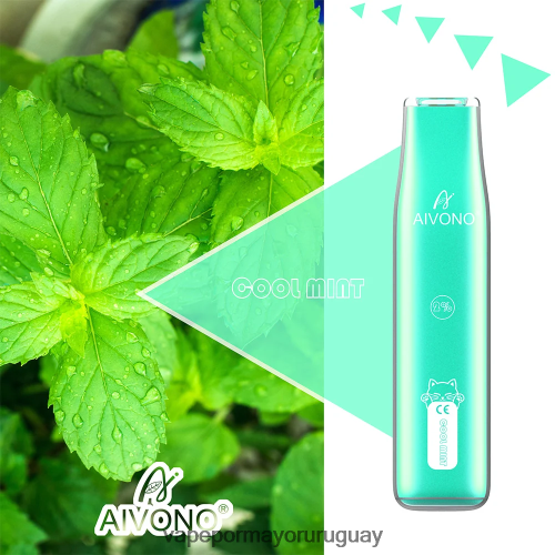Liquido Vape Uruguay - Aivono AIM CAT 400 menta fresca 220Z22336