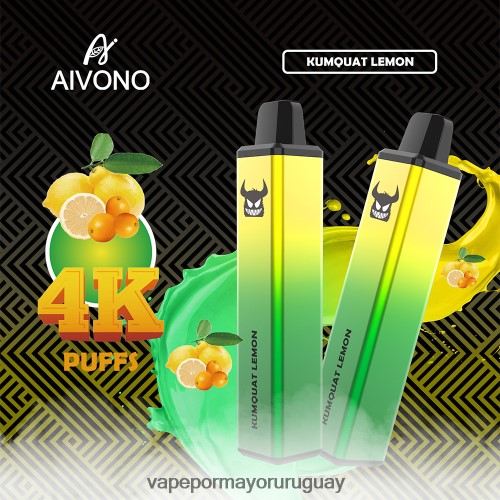 Liquido Vape Uruguay - Aivono AIM FREAK 4000 limón naranja 220Z22256