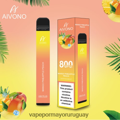 Liquido Vape Uruguay - Aivono AIM PLUS 800 mango piña durazno 220Z22186