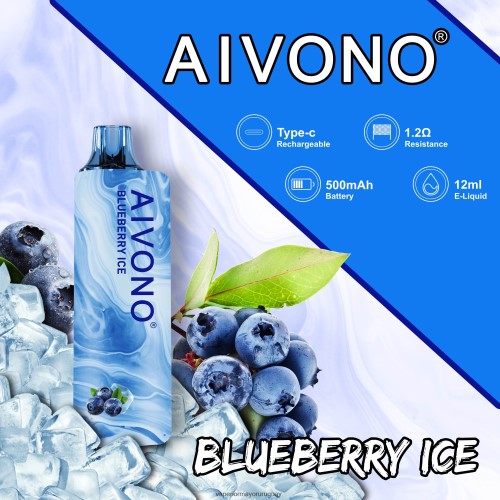 hielo de arándanos