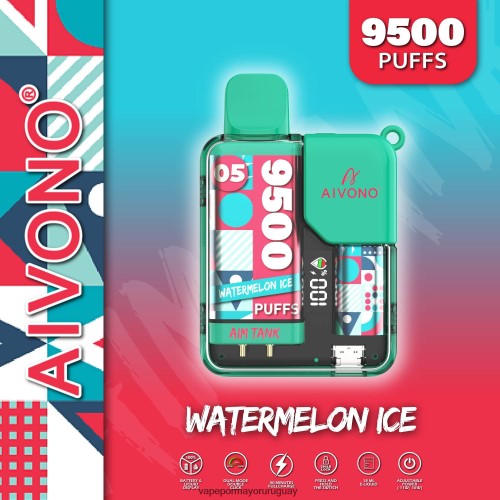 Vape Mayorista - Aivono AIM TANK 9500 hielo de sandia 220Z2237
