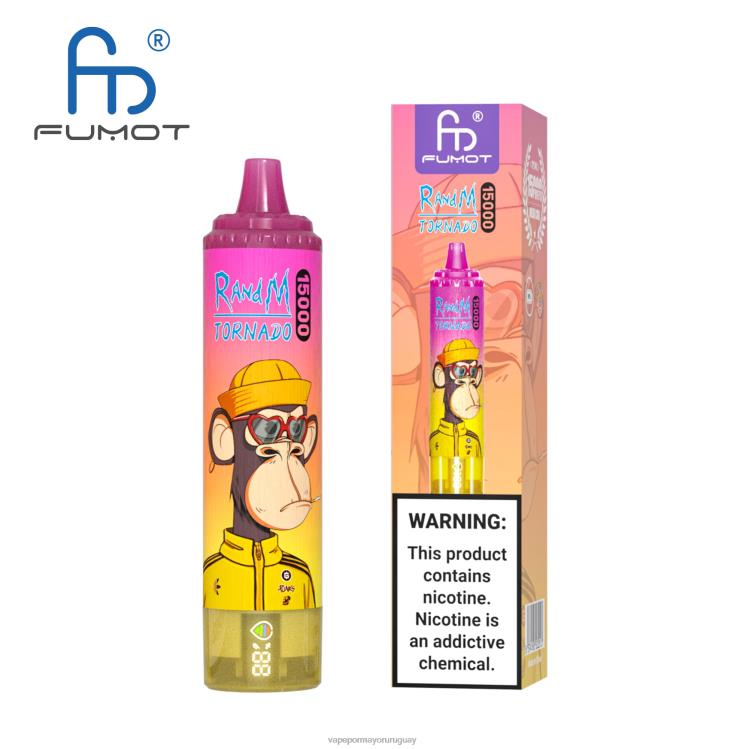 F6J4N3 - Vape mayorista RandM Tornado desechable 15000 5%