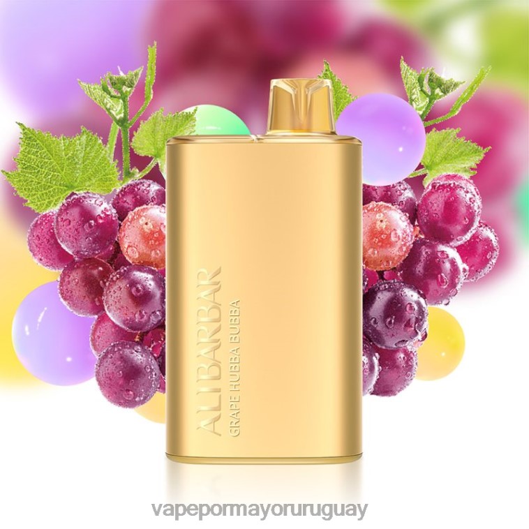 Liquido Vape Uruguay - Alibarbar Rich 8000 vaporizadores desechables uva hubba bubba HL0R46