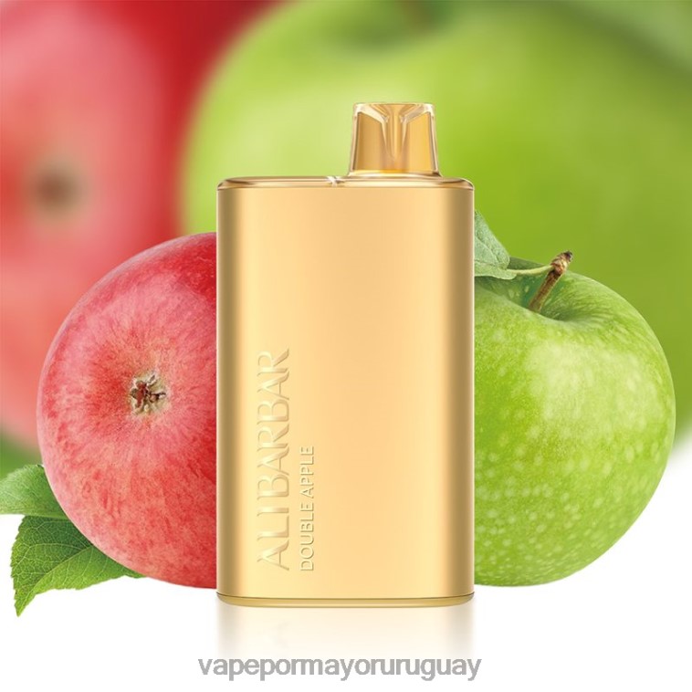 Vaper Sin Nicotina - Alibarbar Rich 8000 vaporizadores desechables manzana doble HL0R45