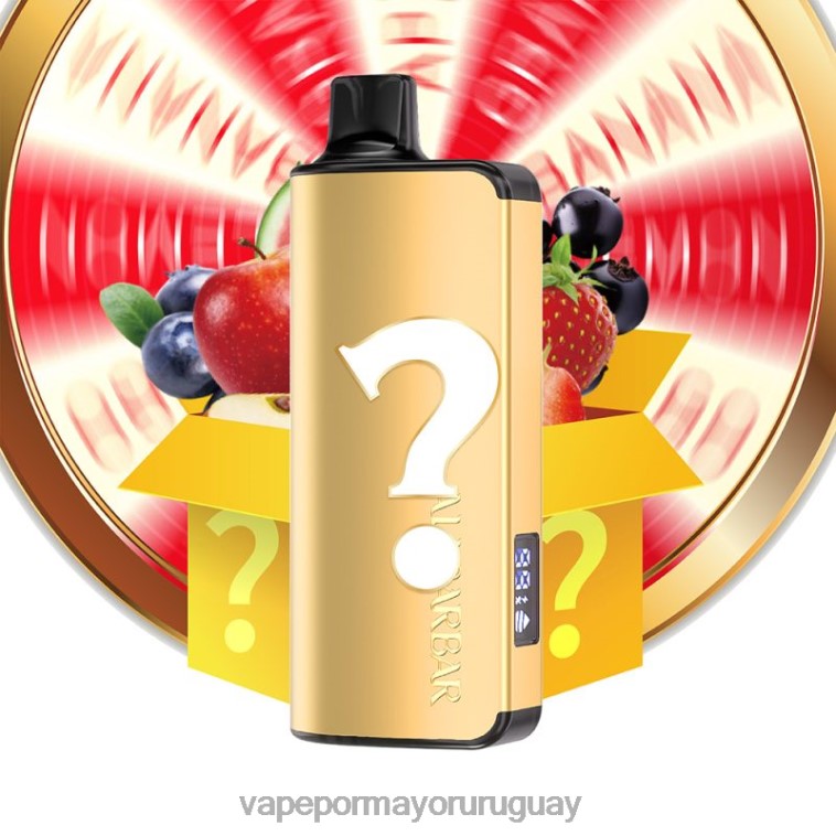 Liquido Vape Uruguay - Alibarbar Ingot 20000 vaporizadores desechables ruleta de sabores HL0R436