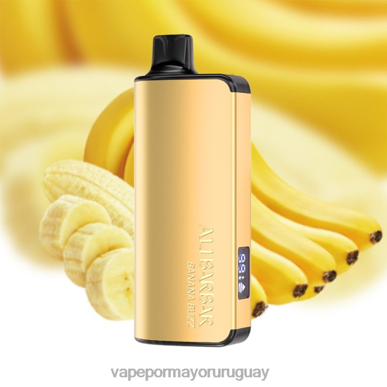Liquido Vape Uruguay - Alibarbar Ingot 20000 vaporizadores desechables zumbido de plátano HL0R446
