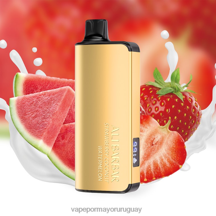 Liquido Vape Uruguay - Alibarbar Ingot 20000 vaporizadores desechables zumbido de plátano HL0R446