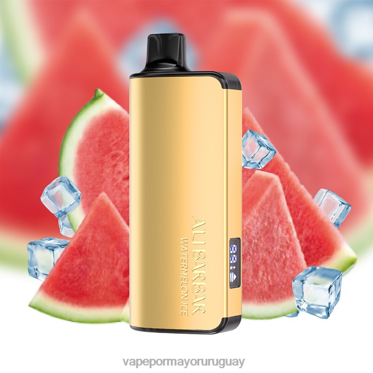 Liquido Vape Uruguay - Alibarbar Ingot 9000 vaporizadores desechables hielo de sandia HL0R426