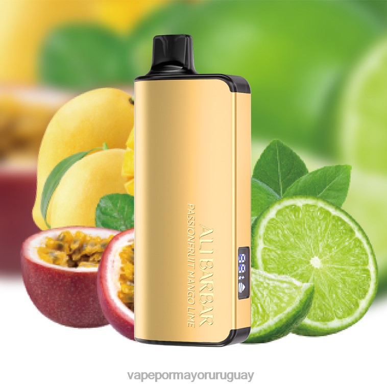 Vape Uruguay Precio - Alibarbar Ingot 9000 vaporizadores desechables maracuyá mango lima HL0R422
