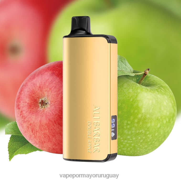 Vaporizador Al Por Mayor - Alibarbar Ingot 9000 vaporizadores desechables manzana doble HL0R428