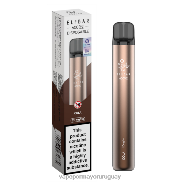 F6J4N281 - liquido Vape Uruguay ELFBAR 600V2 reajuste salarial 20 mg