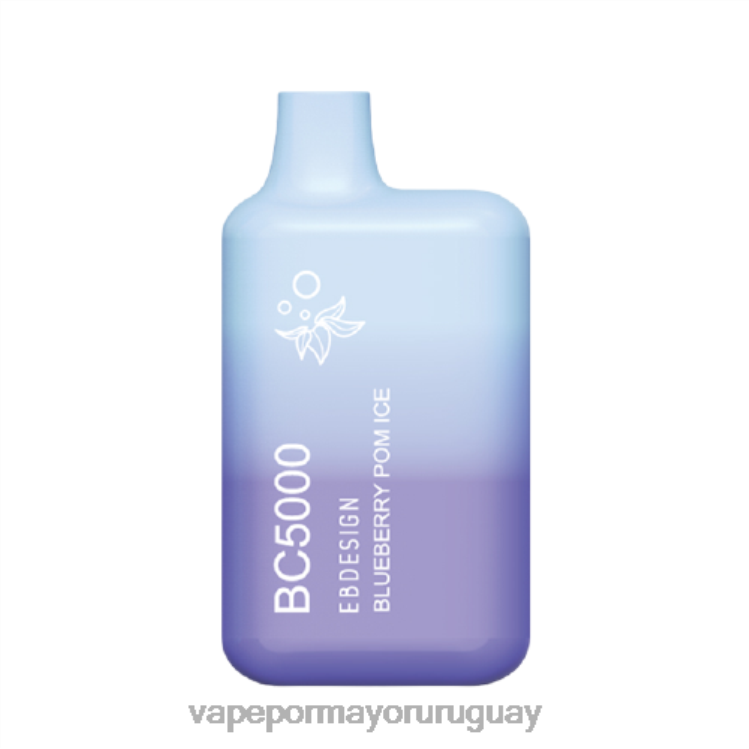 F6J4N299 - Vape Uruguay sin nicotina ELFBAR BC5000 helado de arándanos