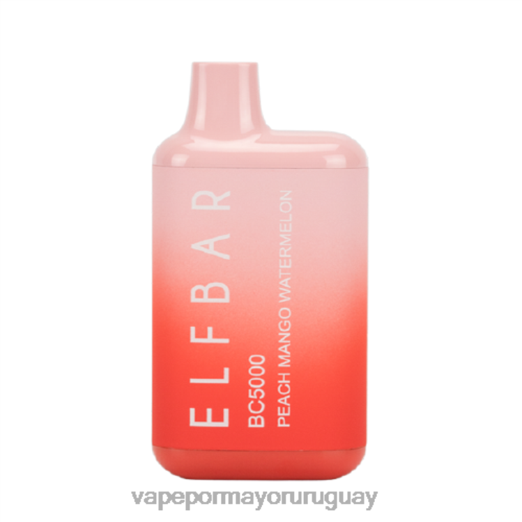 F6J4N304 - vaporizador al por mayor ELFBAR BC5000 sandia mango durazno