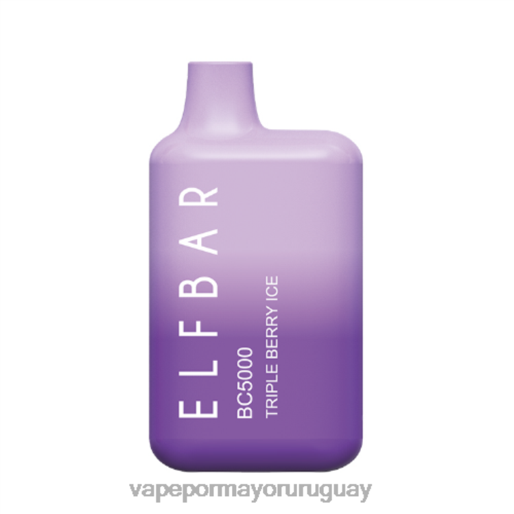 F6J4N310 - Vape Uruguay mercado libre ELFBAR BC5000 hielo de triple baya