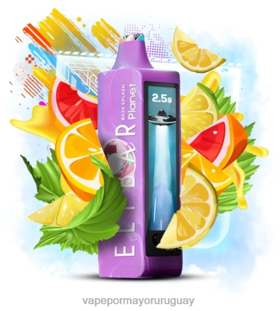 Liquido Vape Uruguay - Elf Bar Planet 25000 chapoteo bajo 68P4T26