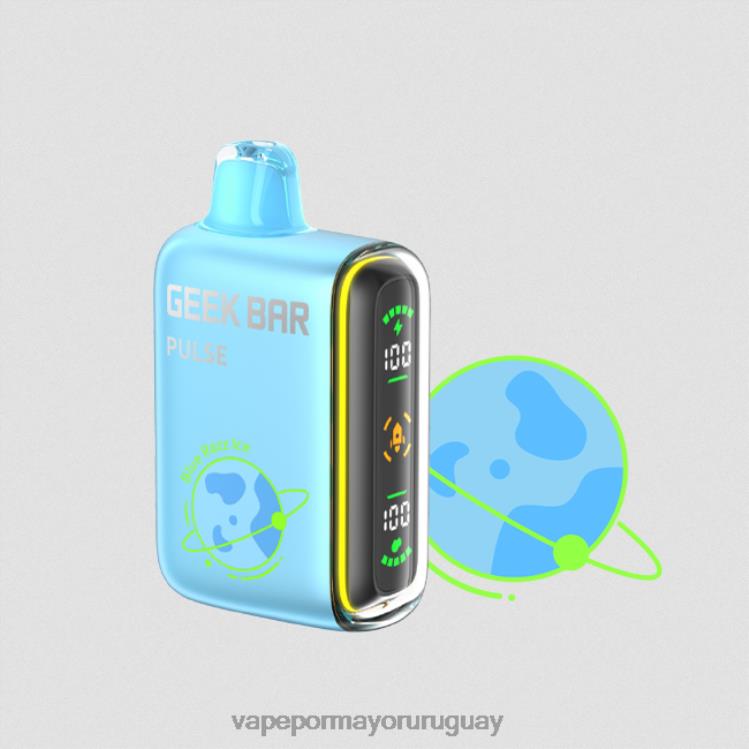 F6J4N76 - venta de vaporizadores al por mayor GEEK BAR Pulse hielo azul edición planeta 7500 inhalaciones/15000 inhalaciones