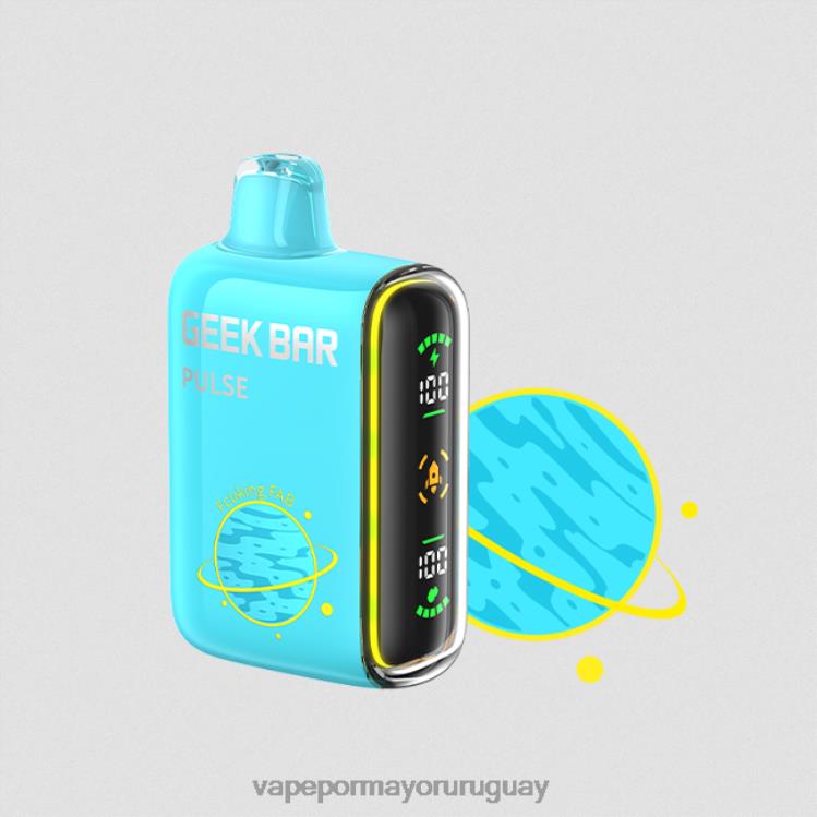 F6J4N77 - Vape Uruguay precio GEEK BAR Pulse jodidamente fabuloso edición planeta 7500 inhalaciones/15000 inhalaciones