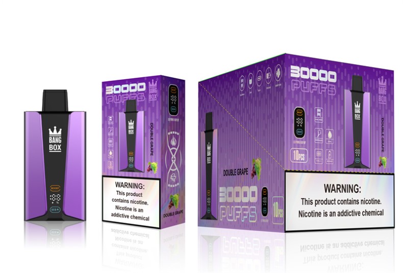 Vape Mayorista - Bang Box Pantalla inteligente de 30000 inhalaciones uva doble N64F885