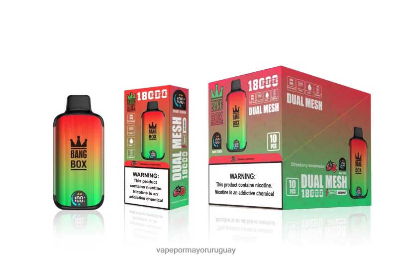 Venta De Vaporizadores Al Por Mayor - Bang Box 18000 bocanadas sandia fresa N64F888