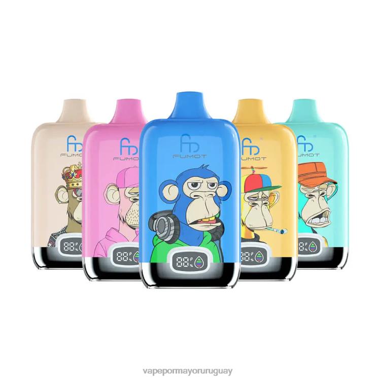 F6J4N4 - vaporizador al por mayor Fumot Tornado Digital Box desechable 12000