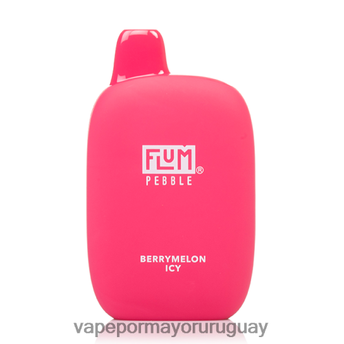 Liquido Vape Uruguay - FLUM PEBBLES 6000 bocanadas melón helado TDT28P16