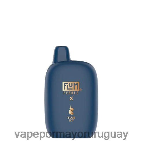 Vape Uruguay Precio - FLUM PEBBLES 6000 caladas (edición navideña) azul helado TDT28P2