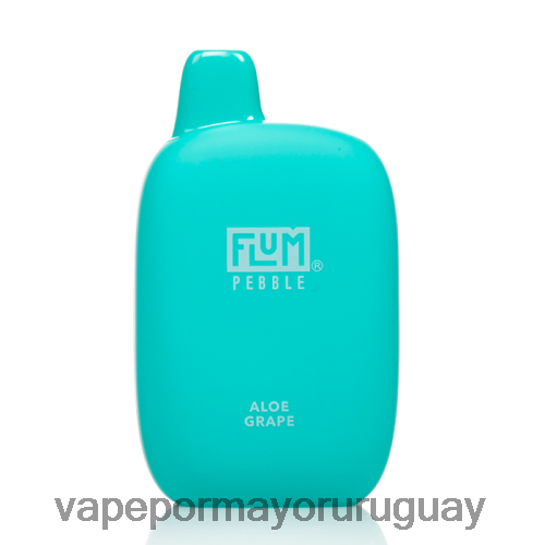 Vape Uruguay Sin Nicotina - FLUM PEBBLES 6000 bocanadas áloe uva TDT28P14