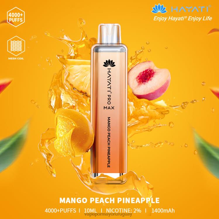 mango durazno piña