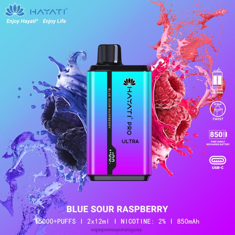 F6J4N200 - Vape Uruguay mercado libre Hayati Pro Ultra frambuesa agria azul
