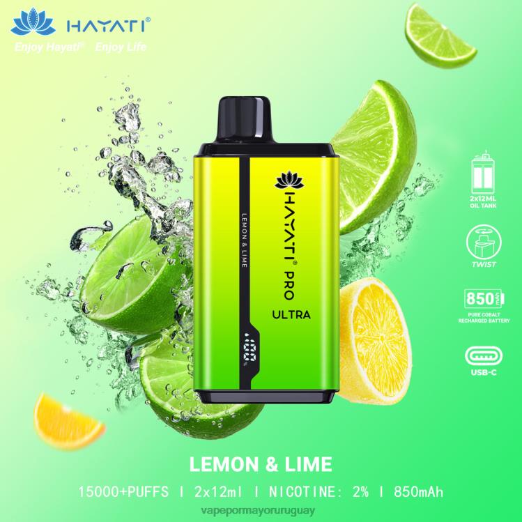 F6J4N208 - Vape por mayor Uruguay Hayati Pro Ultra Lima Limon