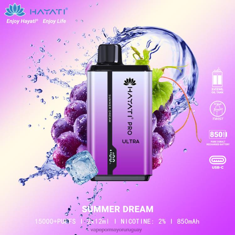 F6J4N217 - Vape Uruguay precio Hayati Pro Ultra sueño de verano