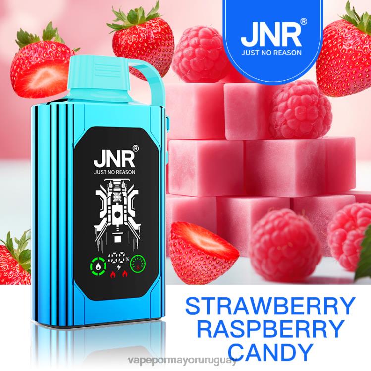 F6J4N629 - Vape Uruguay sin nicotina JNR SHISHA BOX caramelo de fresa y frambuesa