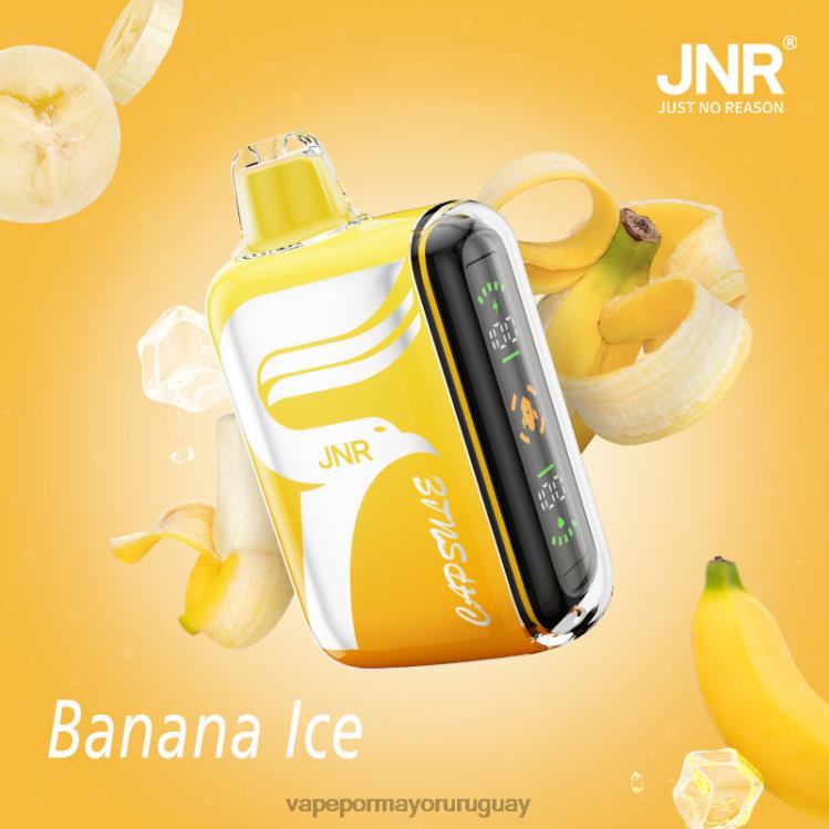 F6J4N598 - Vape por mayor Uruguay JNR CAPSULE hielo de plátano