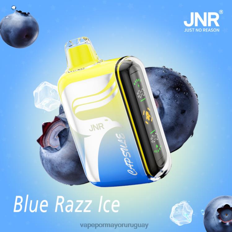 F6J4N599 - Vape Uruguay sin nicotina JNR CAPSULE hielo-azul-razz