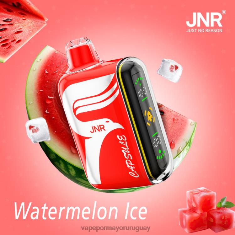 F6J4N615 - vaporizador desechable al por mayor JNR CAPSULE hielo de sandia