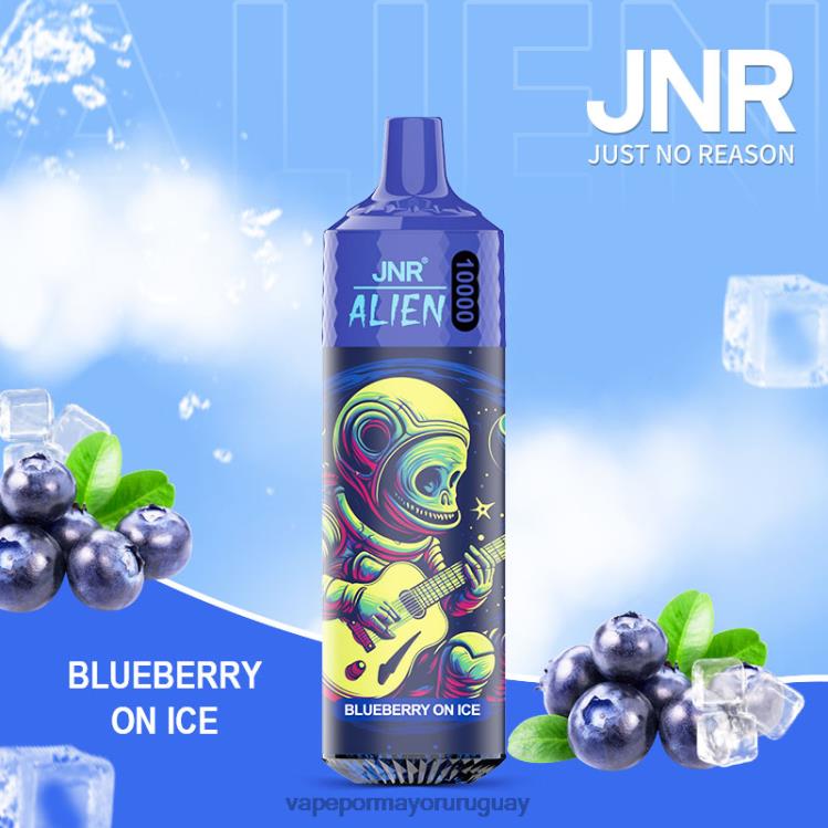 F6J4N639 - Vape Uruguay sin nicotina JNR ALIEN arándano en hielo