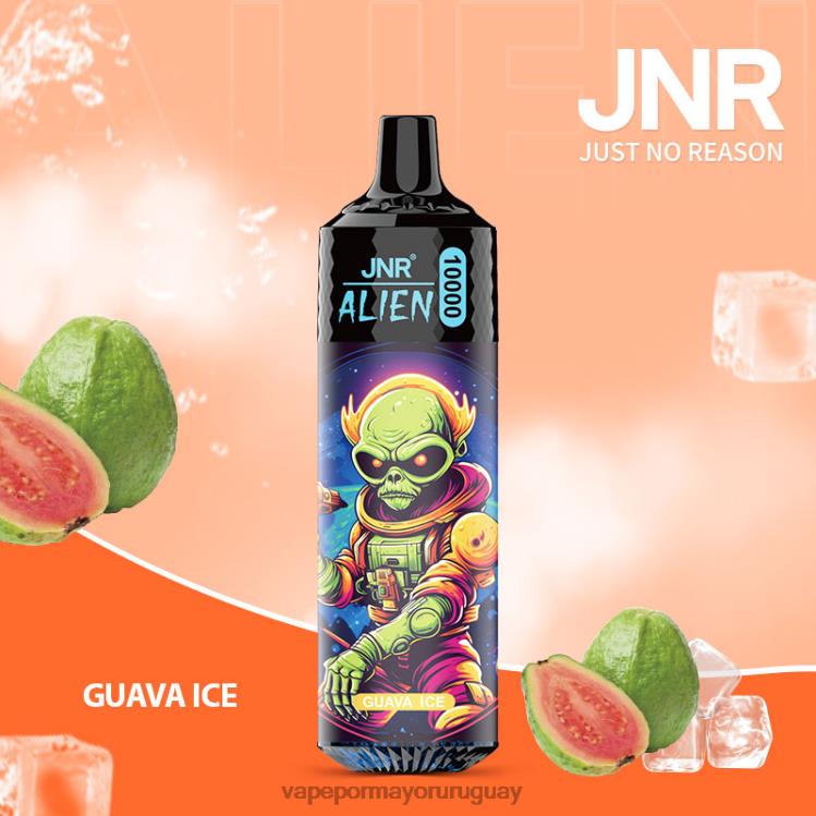 F6J4N645 - vaporizador desechable al por mayor JNR ALIEN hielo de guayaba