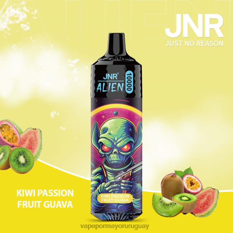F6J4N648 - Vape por mayor Uruguay JNR ALIEN kiwi maracuyá guayaba