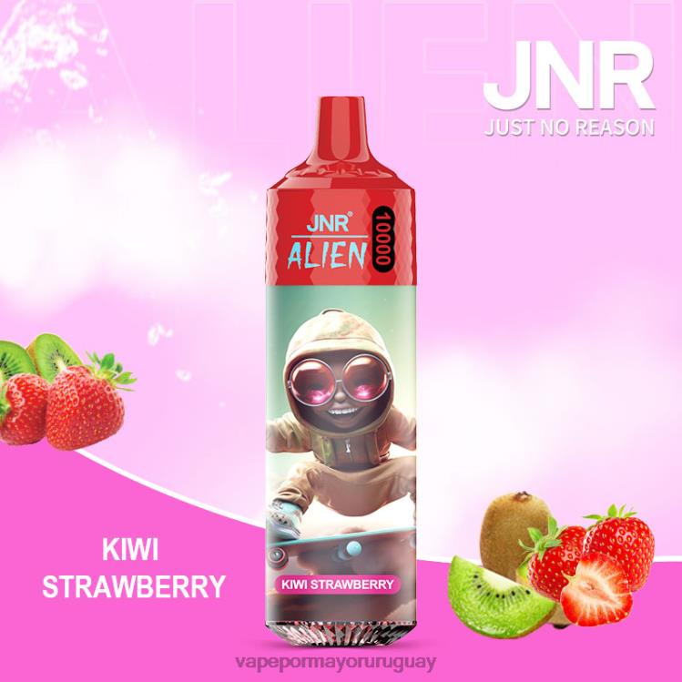 F6J4N649 - Vape Uruguay sin nicotina JNR ALIEN kiwi fresa